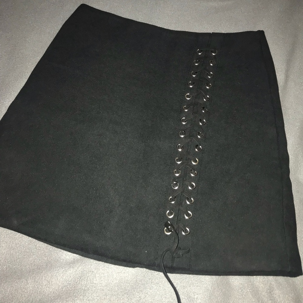 Lace up skater skirt